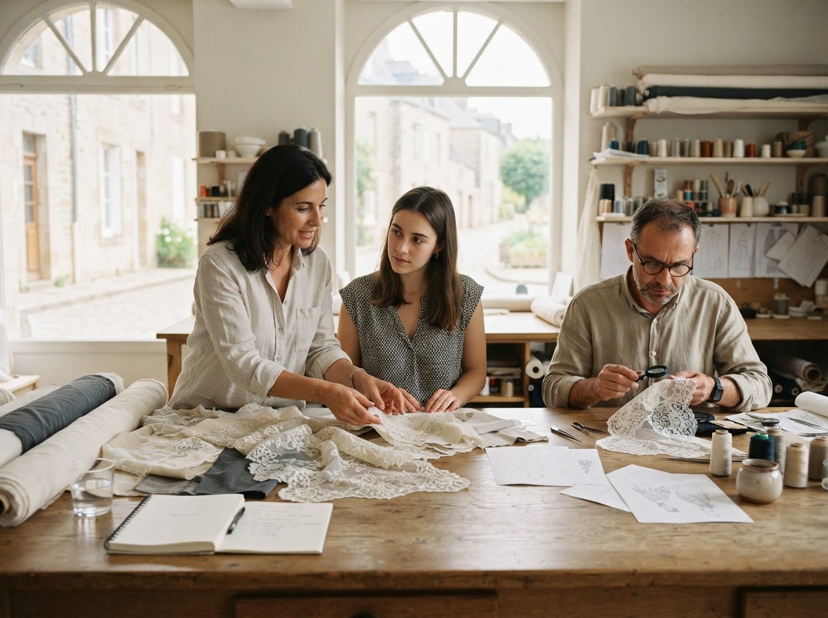 Voile Rendaria – équipe travaillant sur les modèles d'analyse de données